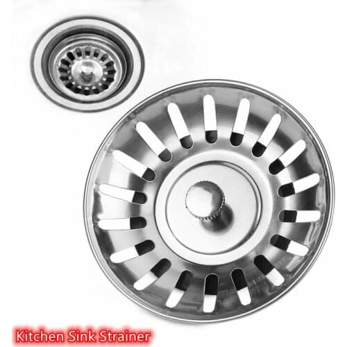 2pcs Stainless Steel Hair Filter Floor Drain Kitchen Convenient And Durable Colanders Lightweight Gadget Cocina Gadget Conjuntos