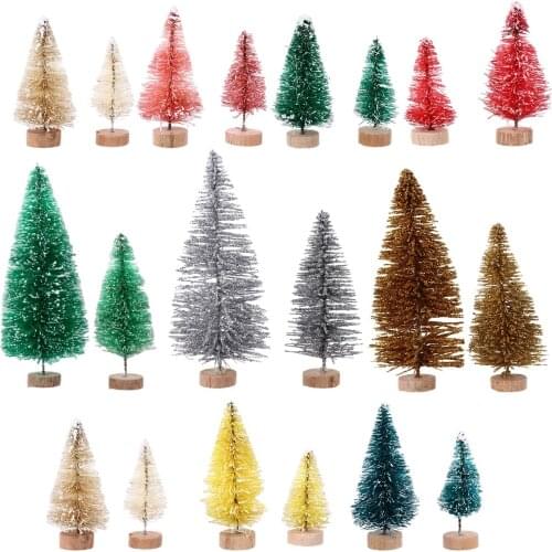 40pcs Christmas Tree Pine Tree Fake Tree Decoration Tree Christmas Fake Tree