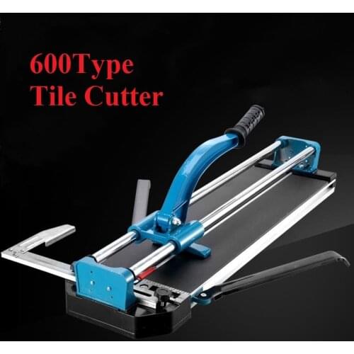 600Type Small Household Ceramic Tile Cutter Manual Push Knife DIY Home Working Floor Renovation Multifunction Cutting Machine