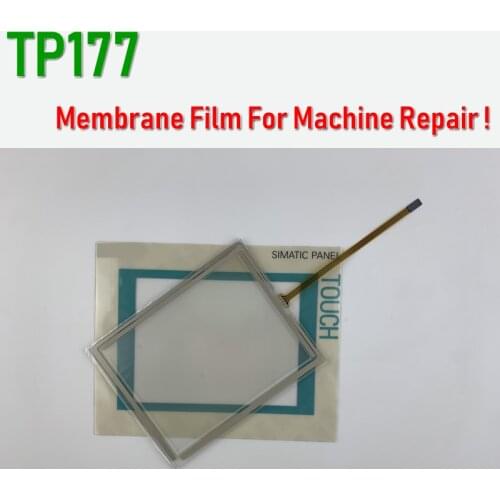 6AV6640-0CA11-0AX0 TP177 A/B Touch Screen Glass +Membrane Film for SIMATIC HMI Panel repair~do it yourself, Have in stock