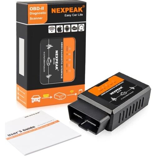 ELM327 V1.5 WIFI OBD2 Adapter PIC18F25K80 OBD 2 Scanner Car Auto Diagnostic-tool Scanner OBD EML327 for iPhone IOS WI-FI ELM 327