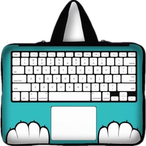 Keyboard Print Laptop Sleeve Case Bag Stylish Computer Accessories Handle Tablet Pouch Cover 15.6 15.4 15 inch Notebook Case