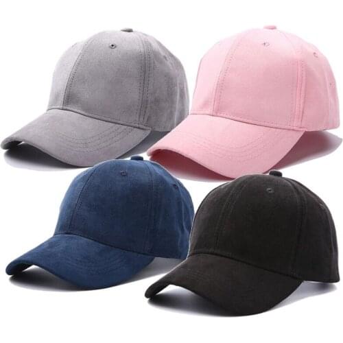 2021 Hot Practical Solid Snapback Tennis Caps Women Summer Autumn Gorra Cap Street Hip Hop Caps Suede Hats Ladies Baseball Cap