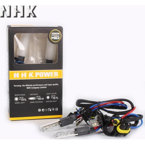 NHK hid bi xenon quick plug bulb 19.8mm 4300K 5500K 6000K Universal car accessories