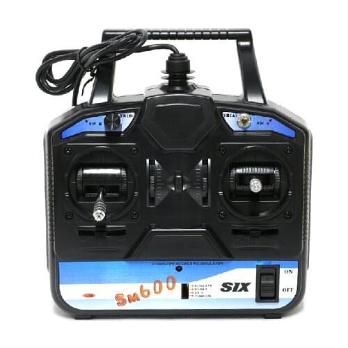 New arrival Flysky RC Simulator FS-SM600 6CH USB simulator Support G6 G7 XTR FMS For 3D Helicopter Airplane mode2