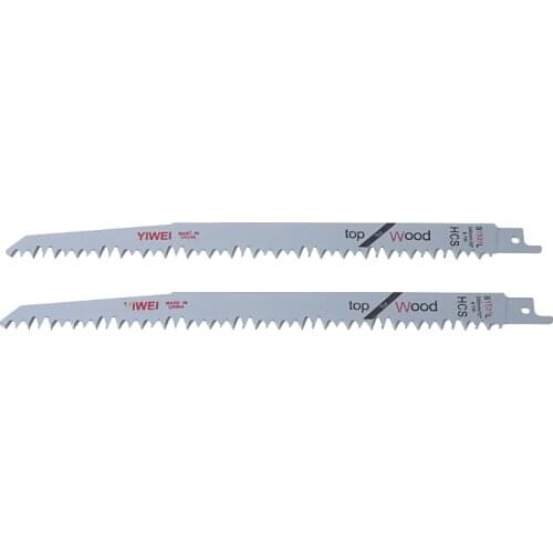 New quality 2pcs S1531L Reciprocating Sabre Saw Blades 9.5" 240mm For Cutting Metal Wood