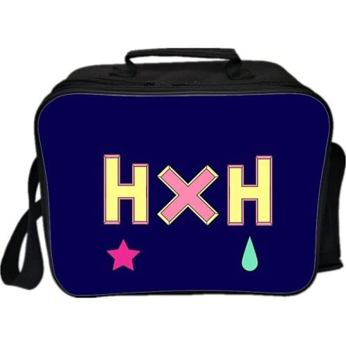 Hunter X Hunter Lunch Bag Anime Cartoon Print Boys Girls School Lunch Box Office Worker Working Lunch Bags