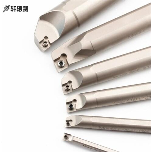 1PC SCLCR S10K-SCLCR06 Turning Tool, Internal Lathe, Drill Pipe, Carbide Insert CCMT06 CCMT09