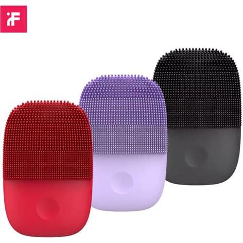 New Youpin Electric Deep Facial Cleaning Massage Brush Sonic Face Washing IPX7 Waterproof Silicone Face Cleanser For Girl Boy