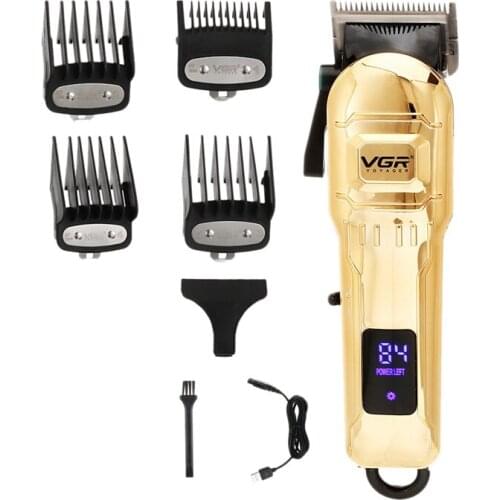VGR V-268 Hair Trimmer Professional Hair Clipper Electric Hair Trimmer Cordless Haircut Shaver Beard Shaver Machine