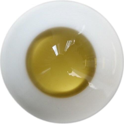 [wamami] 18mm Yellow Glass Eyes Eyeball BJD Doll Dollfie Reborn Making Crafts