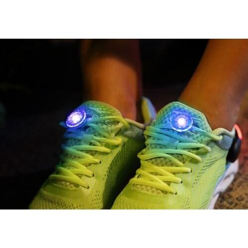 1pcs LED Running Shoes Light Outdoor Mini Flashing Torch Night Walking Safety Warning Light Lamp New