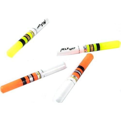 10Pcs Light Sticks Green / Red Work With CR322 Battery Operated LED Luminous Float Night Fishing Tackle