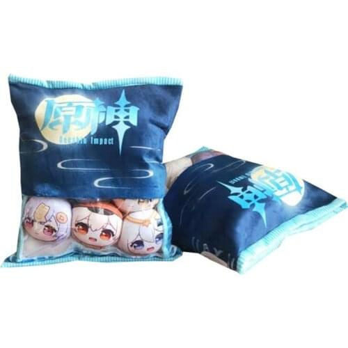 2021 new anime Genshin Impact KLEE plush toy two-dimensional game peripheral elastic super soft pillow