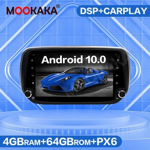 Android 10.0 4GB+64GB DSP Car GPS Navigation Radio For Hyundai IX45 / Sante Fe 2019+ Head Unit Multimedia Player Tape Recorder