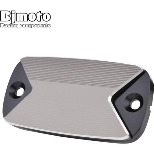 BJMOTO Motorcycle Front Brake Fluid Fuel Reservoir Tank Cap Protector Cover For HONDA CB600F/CB900 HORNET CBR 650F NC750/NC750X