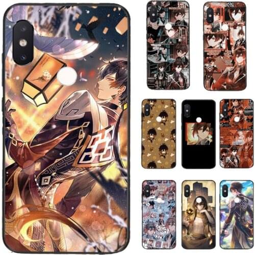 Yinuoda Genshin Impact Zhongli Phone Cases for Xiaomi Redmi 4X 6 7 8 6A 7A 8A 9 note4X 5 5A 6 7 8 8T 8PRO 9