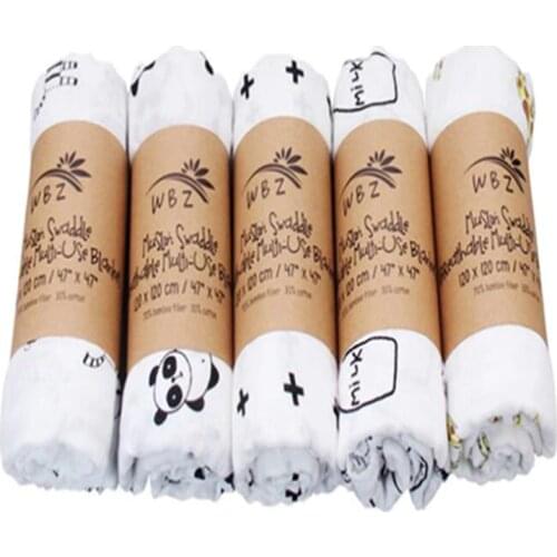 COSPOT Baby Muslin Diapers