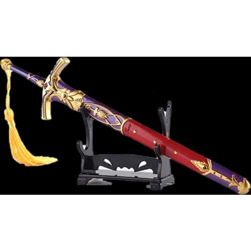 Anime Alloy Sword Toy Model Household Ornaments, Birthday Gifts, Key Chains, Weapons And Creative Items God Domain Sword Model