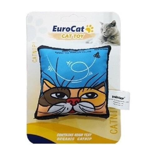 EuroCat Cat Toy Blue Pillow 400047558