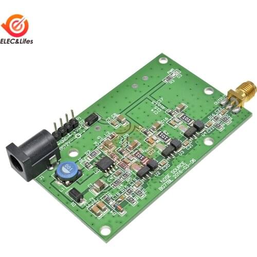 DC 12V 0.3A Noise jam Source Simple Spectrum External Generator Tracking SMA Source Case DC12V/0.3A tracking Signal Generator