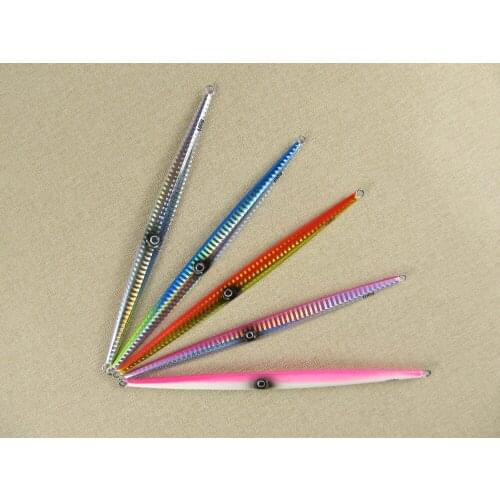 60g 80g 100g 120g Metal Jig Fishing Lure 5pcs/Lot Lead Fish Speed Jig Saltwater Fishing Lure