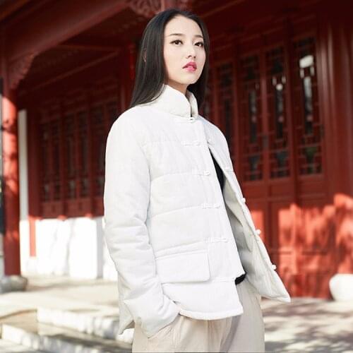 Aransue original 2019 winter plus cotton coat long sleeved women winter tops warm outwear