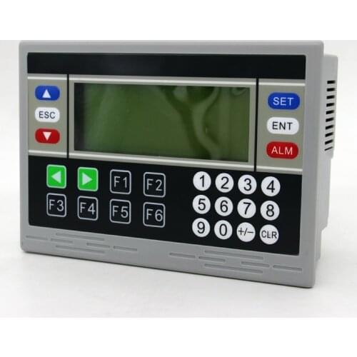 PLC HMI 2-in-1 Integrator OP320 Text Display, FX2N 18MR 18MT Expandable, 3.7'' 192x64 LCD OP PLC RS485