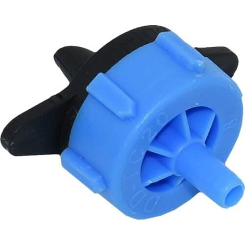 2L/4L/8L regulataion in dripper Pressure Compensated water debit drip emitter Watering Pressure Drop Drip System 400 Pcs