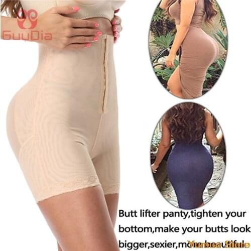 Womens shapewear briefs tummy control high-waist brief panty slimming body shaper bodysuitbutt lifter booty girdle free shipping