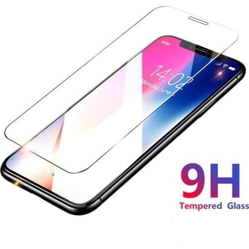 3Pcs 9H Tempered Glass For iPhone 11 12 Pro MAX X XS MAX XR 7 8 6 6s Plus 5 5S 5C 12Mini 11Pro Screen Protector