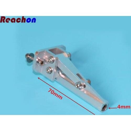 Aluminium alloy Stern shaft Tail shaft bracket spare parts for remote control Electric brushless boat model 4mm*70mm