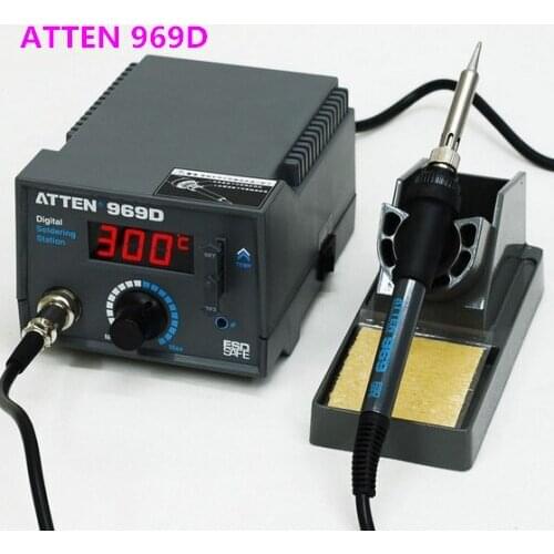 220V Atten AT969D Digital Soldering Stations Soldering Irons