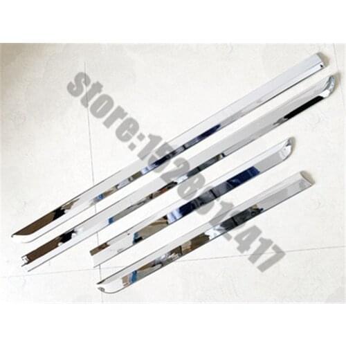 For Kia Sportage 2007-2013 Car styling ABS Chrome car body side moldings side door decoration