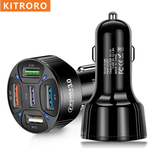 KITRORO Car Mobile Phone Chargers