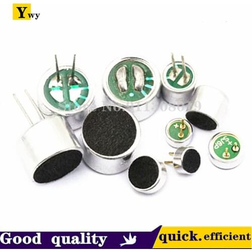 1PCS/LOT Microphone 6*5mm 7*9 6*2.2 condenser electret microphone 52DB pickup microphone with pin without