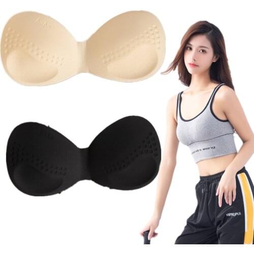 Latex Seamless Bra Women Push Up Underwear Gathers Intimate Plus Size Comfortable Bralette Chest Padded Bra Enhancer