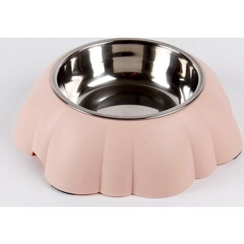 New Stainless Steel Single Bowl Non-slip Dog Pot Dog Cat Puppy Accessories Feeding Supplies Dog Food Bowl Dog Bowls
