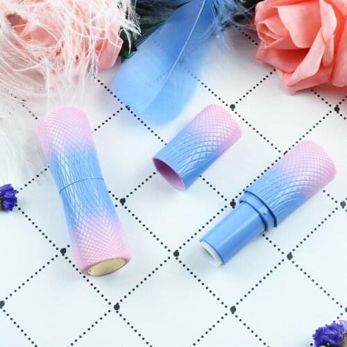 12.1mm Plastic Empty Lipstick Tubes Red Black Lip Gloss Tubes Container Lip Balm Containers for Women Makeup 20pcs/lot