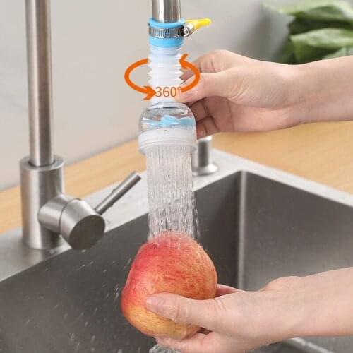 360 Rotating Splashproof Chlorine Removal Filter Aerator Sink Head Water Purify Faucet 3 Mode Water Saving Tap Filter