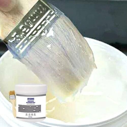 30/100/300g Transparent Waterproof Agent Toilet Anti-Leak Glue Strong Bonding Adhesive Sealant Invisible Glue Bathroom TS1