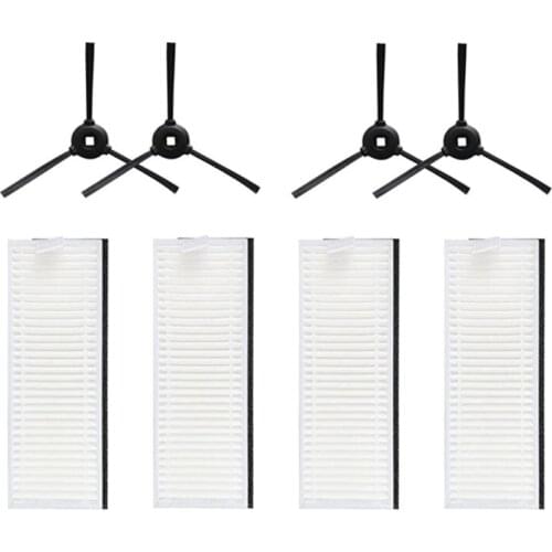 Robot Vacuum Cleaner Side Brush Hepa Filter for Sainlogic M520 Robotic Vacuum Cleaner Parts Accessories