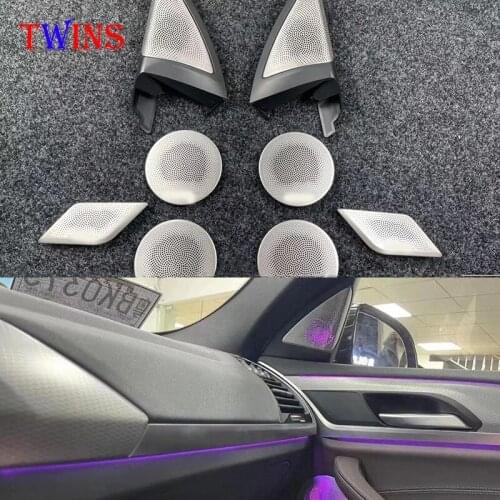 Horn Audio Luminous speaker Cover For BMW new X3 G08 2018-2021 interior door ambient light Music Center