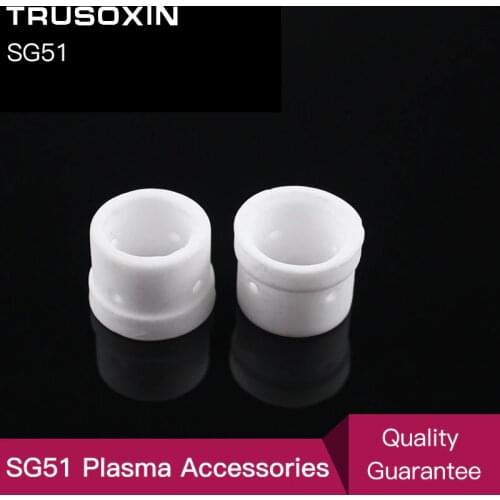 30pcs Plasma Cutting Accessories SG51 Consumables Gas Ring for 60a Inverter DC Air Plasma Cutter SG51 Cutting Torch/Gun