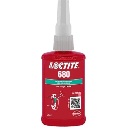 50ml Loctite 680 High Strength Screw Sealant Anaerobic Bearing Glue Cylinder Holding Glue