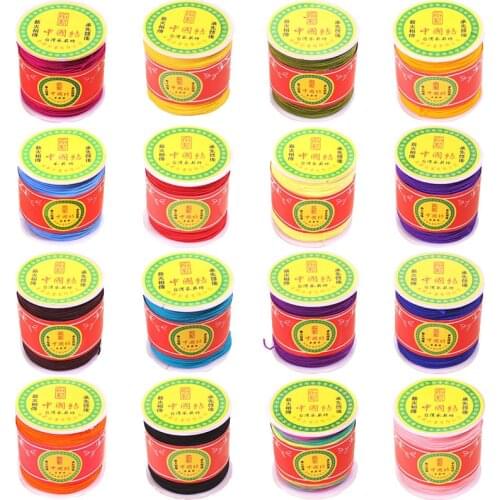 72 jade wire, cord material, jewelry line, red line pendant rope, 0.8mm pendant rope hand rope