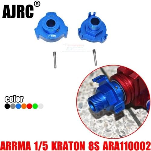 ARRMA 1/5 KRATON 8S ARA110002T1/ARA110002T2 aluminum alloy dragon claw design thickened 11mm hexagonal adapter-1 pair ARA310928