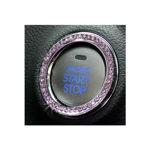 Car-styling Start Stop Button Ignition Key Ring For Jeep Grand Cherokee Compass Commander Wrangler Rubicon SAHALA Patriot