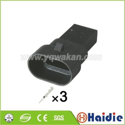 Free shipping 5sets 3Pin male part of 12162182 12162185 GM Auto Sensor Connector