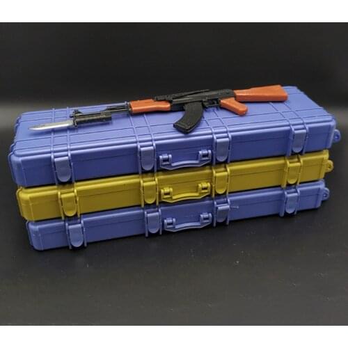 1/6 Scale Soldier Scene Accessory Weapon Box Suitcase Equipped With 12-inch Action Figure Weapon Storage Box Model In Stock